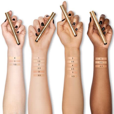 ysl touche eclat radiant touch ingredients|ysl touche eclat colour chart.